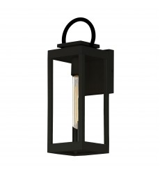 Nassau VX 1-Light Medium Outdoor Wall Lantern-(40314CLBK)-Maxim  Nassau VX 1-Light Medium Outdoor Wall Lantern-(40314CLBK)-Maxim