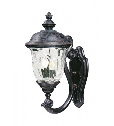  Carriage House VX 2-Light Outdoor Wall Lantern-(40423WGOB)-Maxim