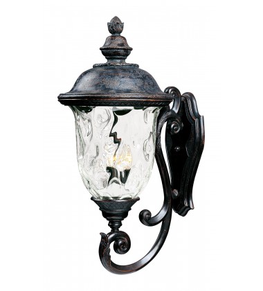  Carriage House VX 3-Light Outdoor Wall Lantern-(40425WGOB)-Maxim