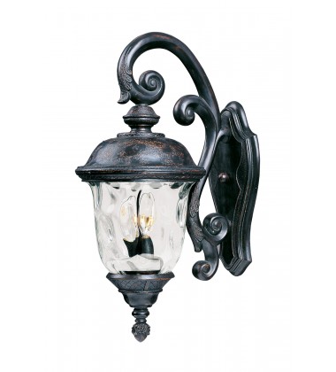  Carriage House VX 3-Light Outdoor Wall Lantern-(40497WGOB)-Maxim