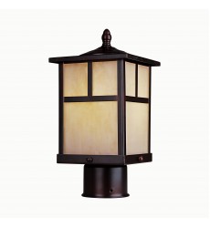 Coldwater 1-Light Outdoor Pole/Post Lantern-(4055HOBU)-Maxim