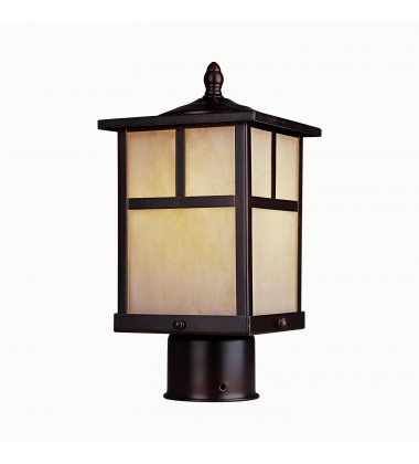  Coldwater 1-Light Outdoor Pole/Post Lantern-(4055HOBU)-Maxim