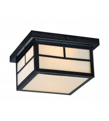  Coldwater 2-Light Outdoor Ceiling Mount-(4059WTBK)-Maxim