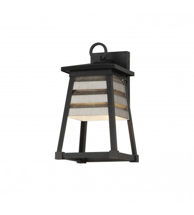 Shutters 1-Light Small Outdoor Wall Sconce-(40632WZBK)-Maxim  Shutters 1-Light Small Outdoor Wall Sconce-(40632WZBK)-Maxim