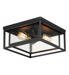  Cabana VX 2-Light Flush Mount-(40661CDBK)-Maxim