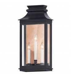  Savannah VX 3-Light Outdoor Sconce-(40916CLACPBO)-Maxim