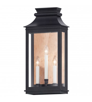  Savannah VX 3-Light Outdoor Sconce-(40916CLACPBO)-Maxim