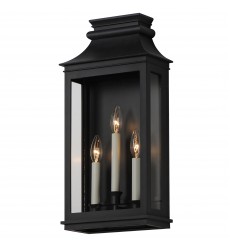  Savannah VX 3-Light Outdoor Sconce-(40916CLBO)-Maxim