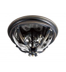  Camden 3-Light Outdoor Ceiling Mount-(41420WGGO)-Maxim