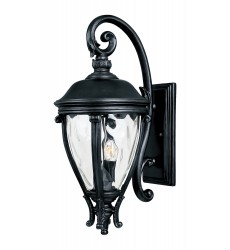  Camden VX 3-Light Outdoor Wall Lantern-(41426WGBK)-Maxim