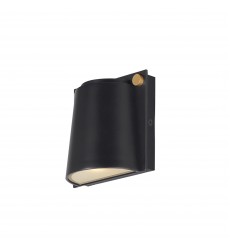  Rivet VX Small LED Outdoor Sconce-(42120BKAB)-Maxim