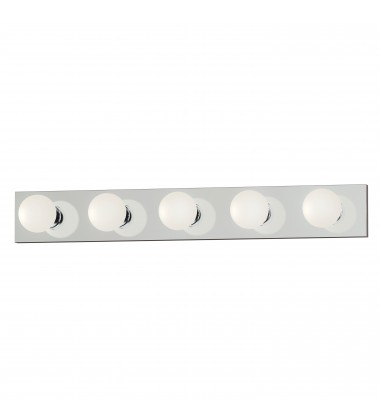  Essentials 5-Light Bath Vanity Strip Light-(4455PC)-Maxim