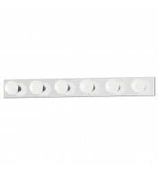  Essentials 6-Light Bath Vanity Strip Light-(4456PC)-Maxim