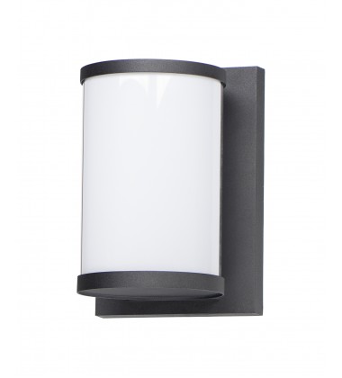 Barrel Medium LED Outdoor Wall Sconce-(52126WTBK)-Maxim Barrel Medium LED Outdoor Wall Sconce-(52126WTBK)-Maxim