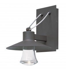  Civic Small LED Outdoor Wall Sconce-(54360CLABZ)-Maxim
