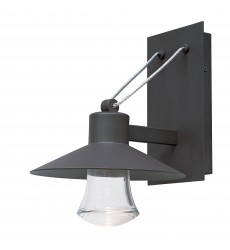 Civic Medium LED Outdoor Wall Sconce-(54362CLABZ)-Maxim