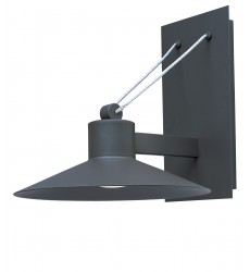  Civic Medium LED Outdoor Wall Sconce-(54363FTABZ)-Maxim