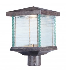  Triumph VX LED Outdoor Post Lantern-(55735CLET)-Maxim
