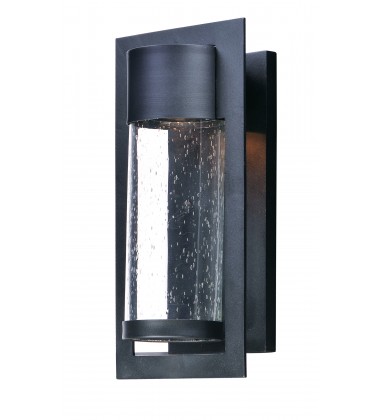  Focus LED Outdoor Wall Sconce-(55892BGBK)-Maxim