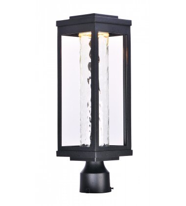  Salon LED Outdoor Post/Pier Mount-(55900WGBK)-Maxim