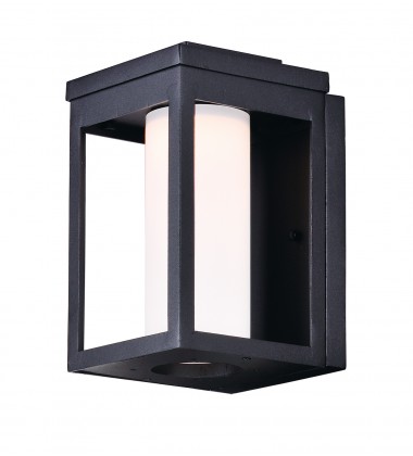  Salon Outdoor LED Wall Sconce-(55902SWBK)-Maxim