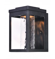  Salon Outdoor LED Wall Sconce-(55902WGBK)-Maxim