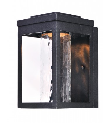  Salon Outdoor LED Wall Sconce-(55902WGBK)-Maxim