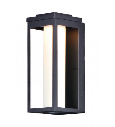  Salon Outdoor LED Wall Sconce-(55904SWBK)-Maxim