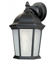 Builder Cast LED 1-Light Outdoor Wall Mount-(56024FTBK)-Maxim  Builder Cast LED 1-Light Outdoor Wall Mount-(56024FTBK)-Maxim