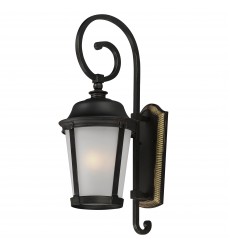  Dover LED 1-Light Outdoor Wall Lantern-(56095FSBZ)-Maxim