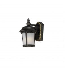  Dover LED 1-Light Outdoor Wall Lantern-(56096FSBZ)-Maxim