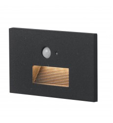 Path Step Light with Motion Sensor - 3CCT-(58100BK/MSP)-Maxim  Path Step Light with Motion Sensor - 3CCT-(58100BK/MSP)-Maxim
