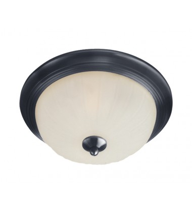  Essentials 1-Light Flush Mount-(5830FTBK)-Maxim