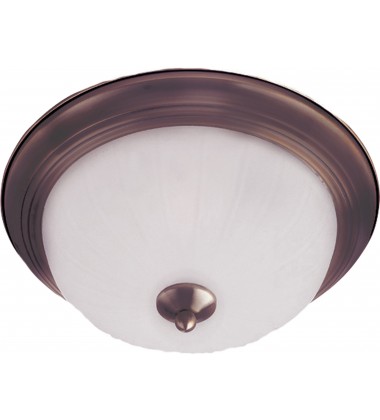  Essentials 2-Light Flush Mount-(5831FTOI)-Maxim