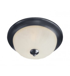  Essentials 3-Light Flush Mount-(5832FTBK)-Maxim