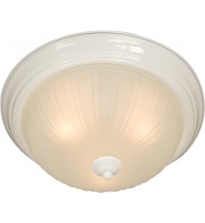  Essentials 3-Light Flush Mount-(5832FTWT)-Maxim