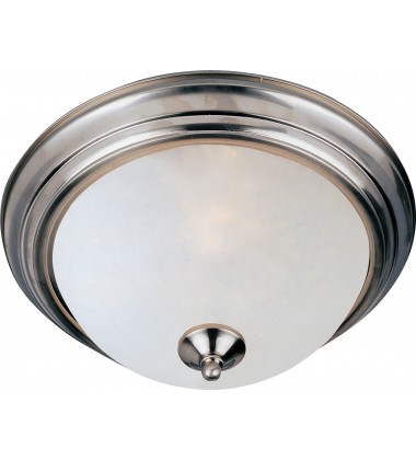  Essentials 1-Light Flush Mount-(5840FTSN)-Maxim