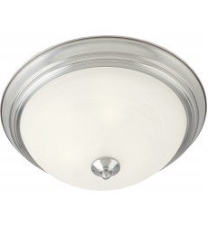  Essentials 1-Light Flush Mount-(5840MRSN)-Maxim
