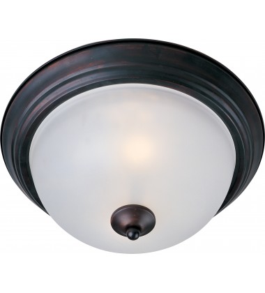  Essentials 2-Light Flush Mount-(5841FTOI)-Maxim