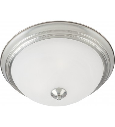  Essentials 2-Light Flush Mount-(5841MRSN)-Maxim