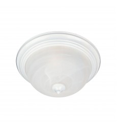 Essentials 2-Light Flush Mount-(5841MRWT)-Maxim Essentials 2-Light Flush Mount-(5841MRWT)-Maxim