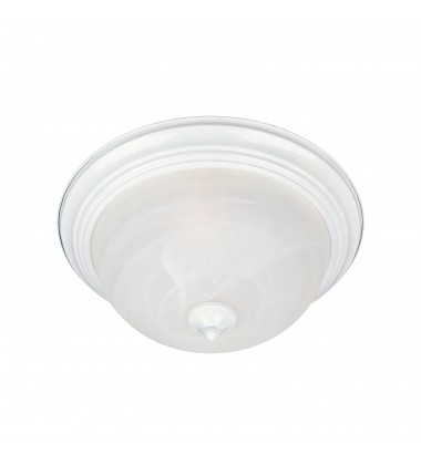  Essentials 2-Light Flush Mount-(5841MRWT)-Maxim