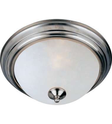 Essentials 3-Light Flush Mount-(5842FTSN)-Maxim Essentials 3-Light Flush Mount-(5842FTSN)-Maxim