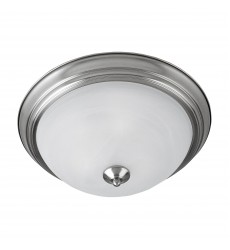  Essentials 3-Light Flush Mount-(5842MRSN)-Maxim