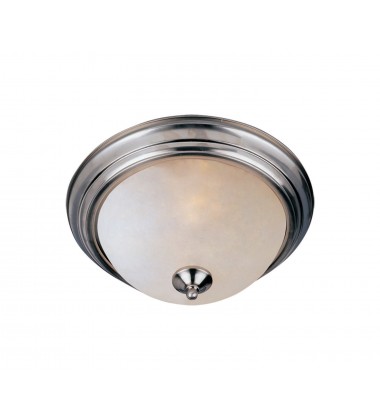 Essentials 2-Light Flush Mount-(5849FTSN)-Maxim Essentials 2-Light Flush Mount-(5849FTSN)-Maxim