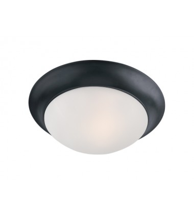  Essentials 1-Light Flush Mount-(5850FTBK)-Maxim