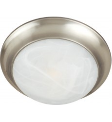 Essentials 1-Light Flush Mount-(5850MRSN)-Maxim Essentials 1-Light Flush Mount-(5850MRSN)-Maxim