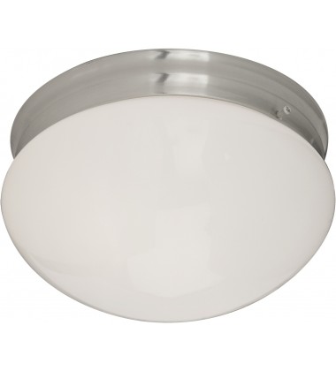  Essentials 2-Light Flush Mount-(5881WTSN)-Maxim