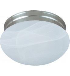 Essentials 1-Light Flush Mount-(5884MRSN)-Maxim Essentials 1-Light Flush Mount-(5884MRSN)-Maxim