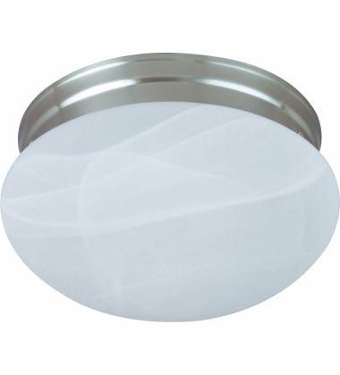  Essentials 1-Light Flush Mount-(5884MRSN)-Maxim